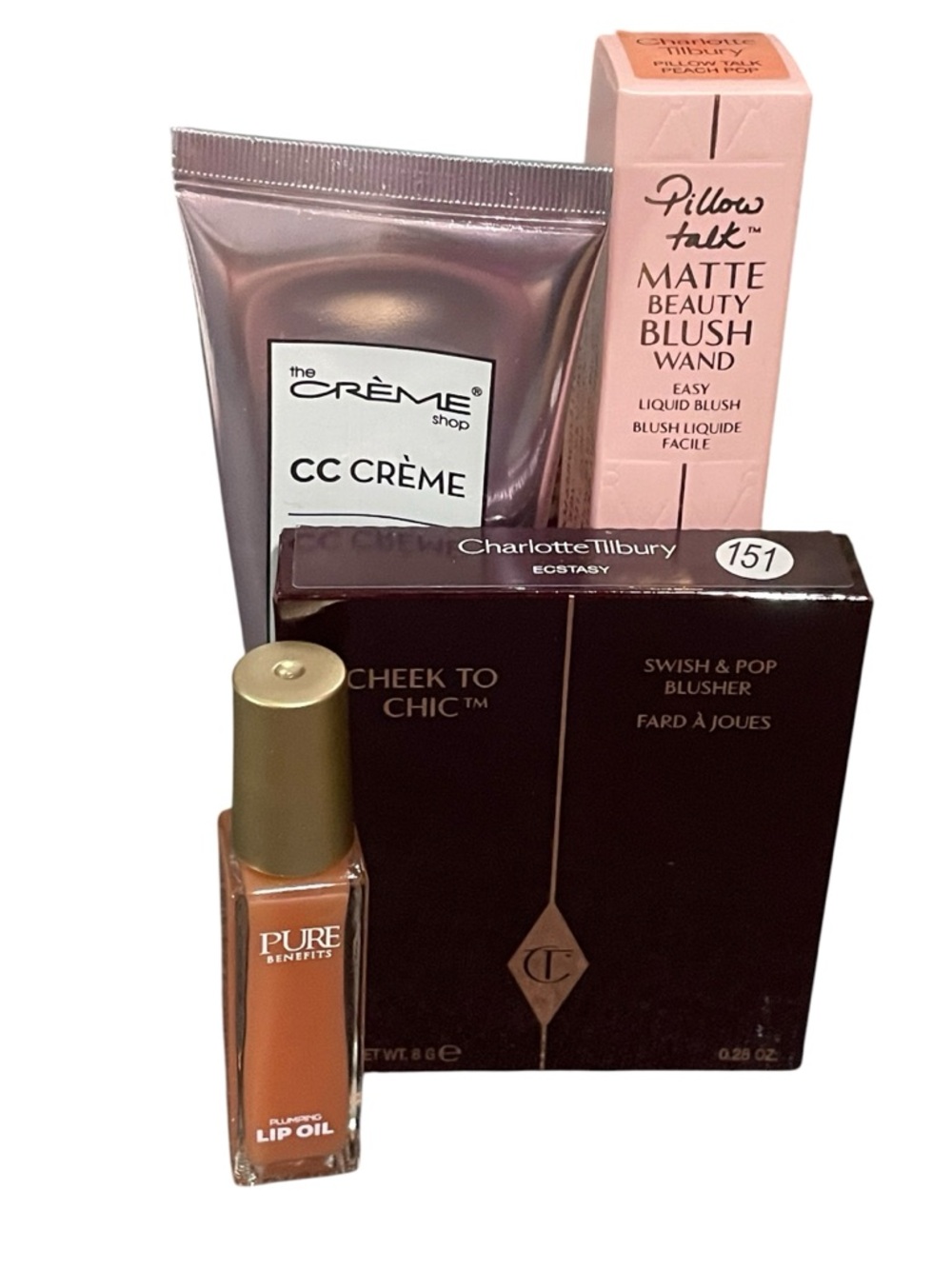 Charlotte Tilbury Cheek to Chic Blusher in Ecstasy - Peachy Coral